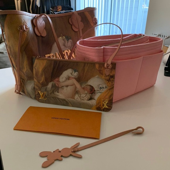 Jeff Koons Neverfull MM Set (Fragonard) - Picture 2 of 12